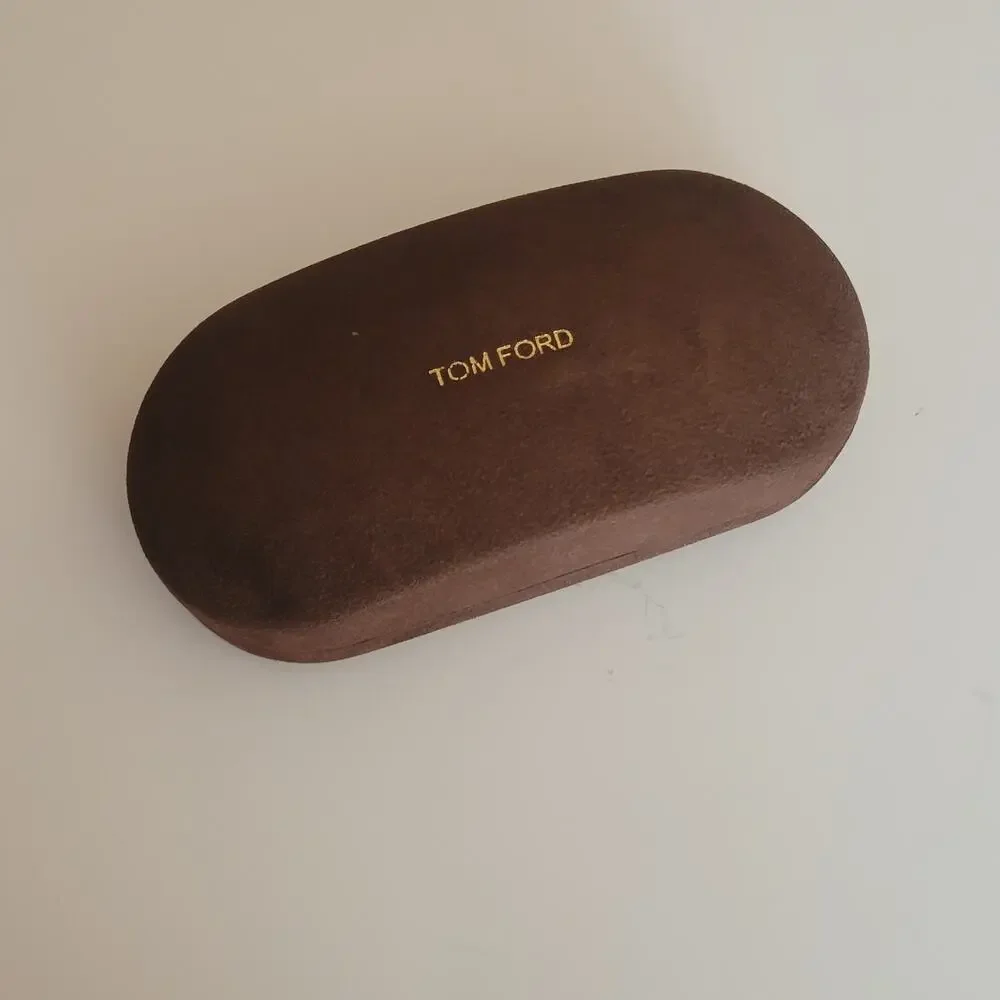 Tom Ford Black Velour Sunglasses Case Hard Clamshell 4626
